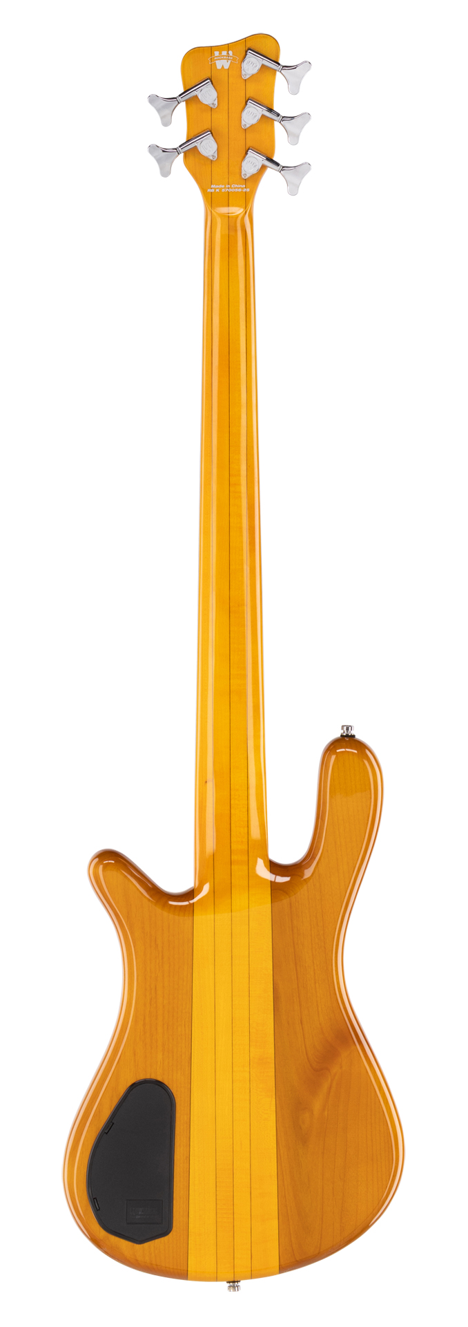 RockBass Streamer NT I, 5-String - Honey Violin Transparent High Polish
